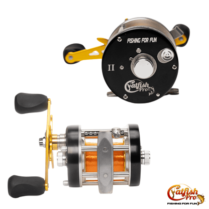 Catfish Pro Fishing for Fun Round Baitcaster Reel