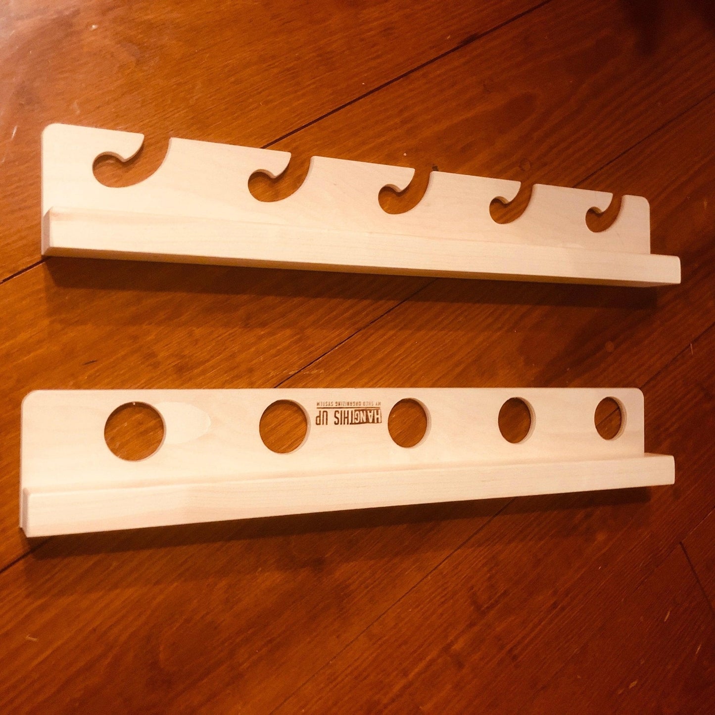 HangThis Up - Fishing Rod Rack, Ceiling or Wall Mount, Man Cave, Fishing Rod Storage