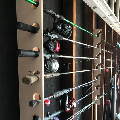 HangThis Up - Fishing Rod Rack Organizer Kit, Shed Storage, Shed Organizer