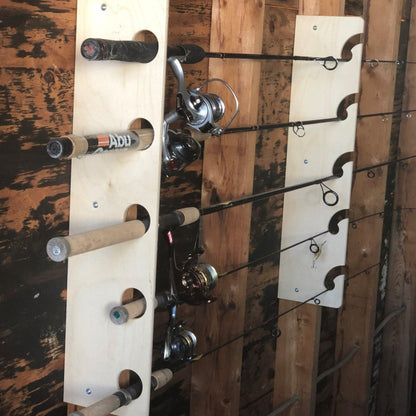 HangThis Up - Fishing Rod Rack Organizer Kit, Shed Storage, Shed Organizer
