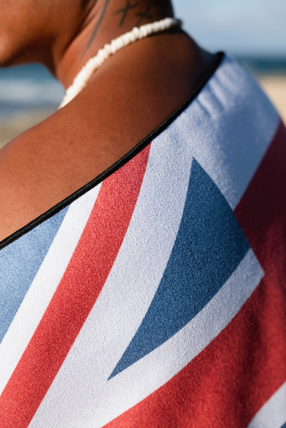 Alaua Hawaiian Flag Anywhere Towel (Ka Hae Hawai'i)