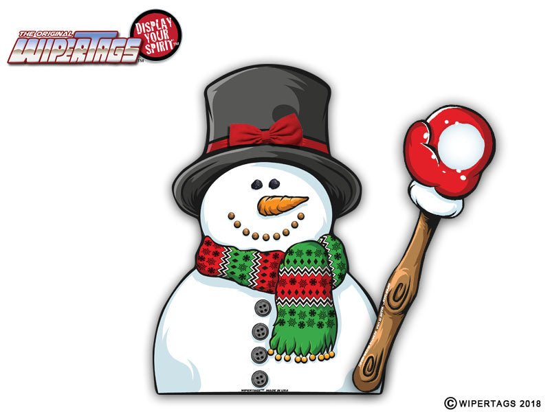 Flakes the Snowman WiperTag - Angler's Pro Tackle & Outdoors