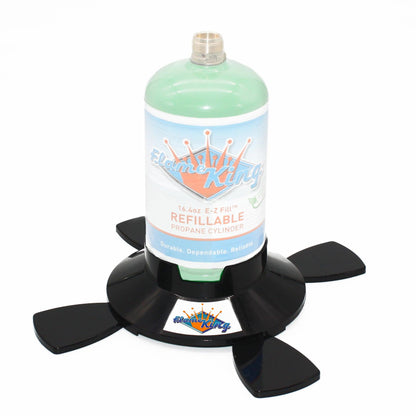 Flame King Base for 1lb Propane Cylinder - Angler's Pro Tackle & Outdoors