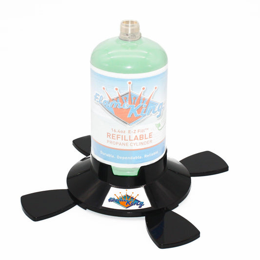 Flame King Base for 1lb Propane Cylinder - Angler's Pro Tackle & Outdoors