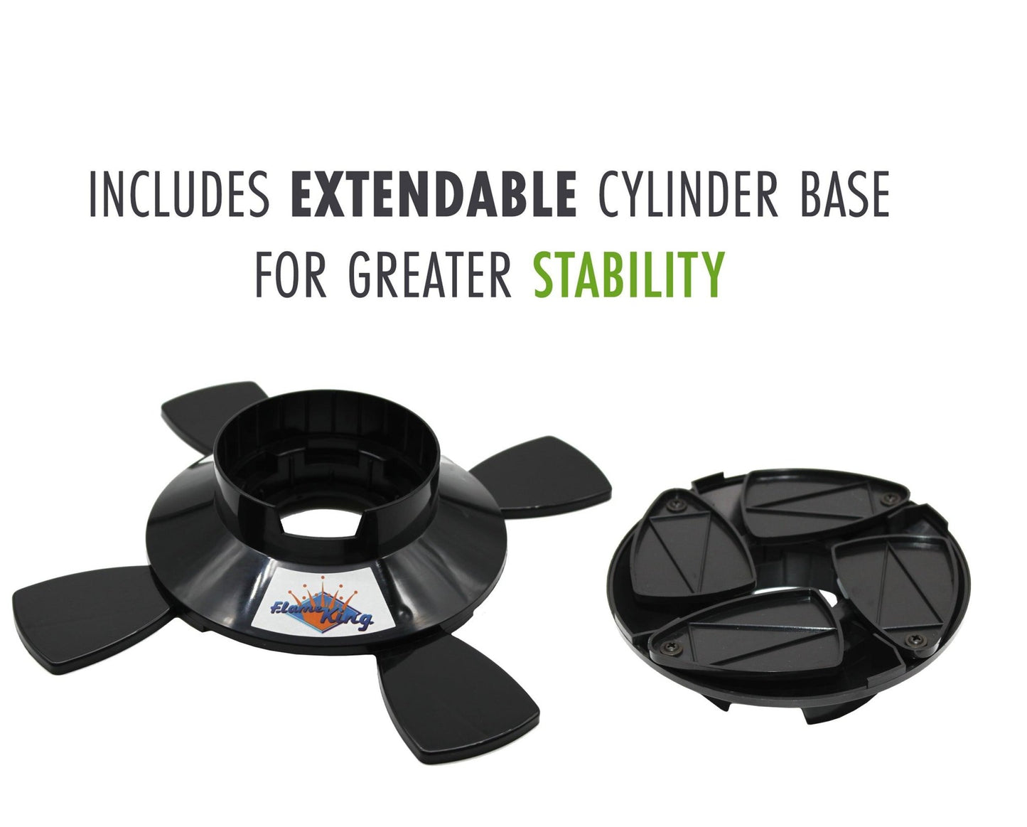 Flame King Base for 1lb Propane Cylinder - Angler's Pro Tackle & Outdoors