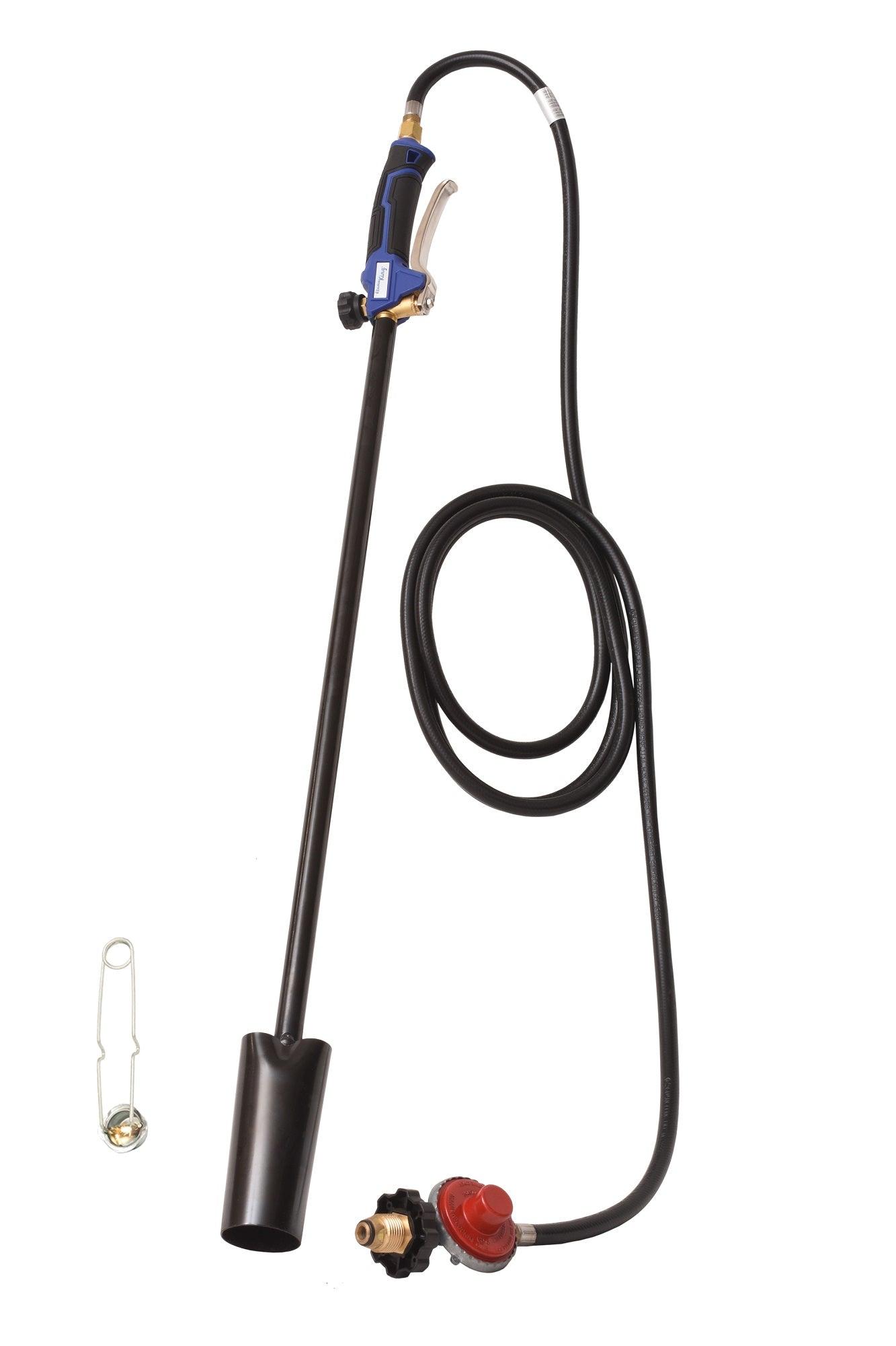 Flame King Heavy Duty 100,000 BTU Propane Torch Weed Burner - Angler's Pro Tackle & Outdoors