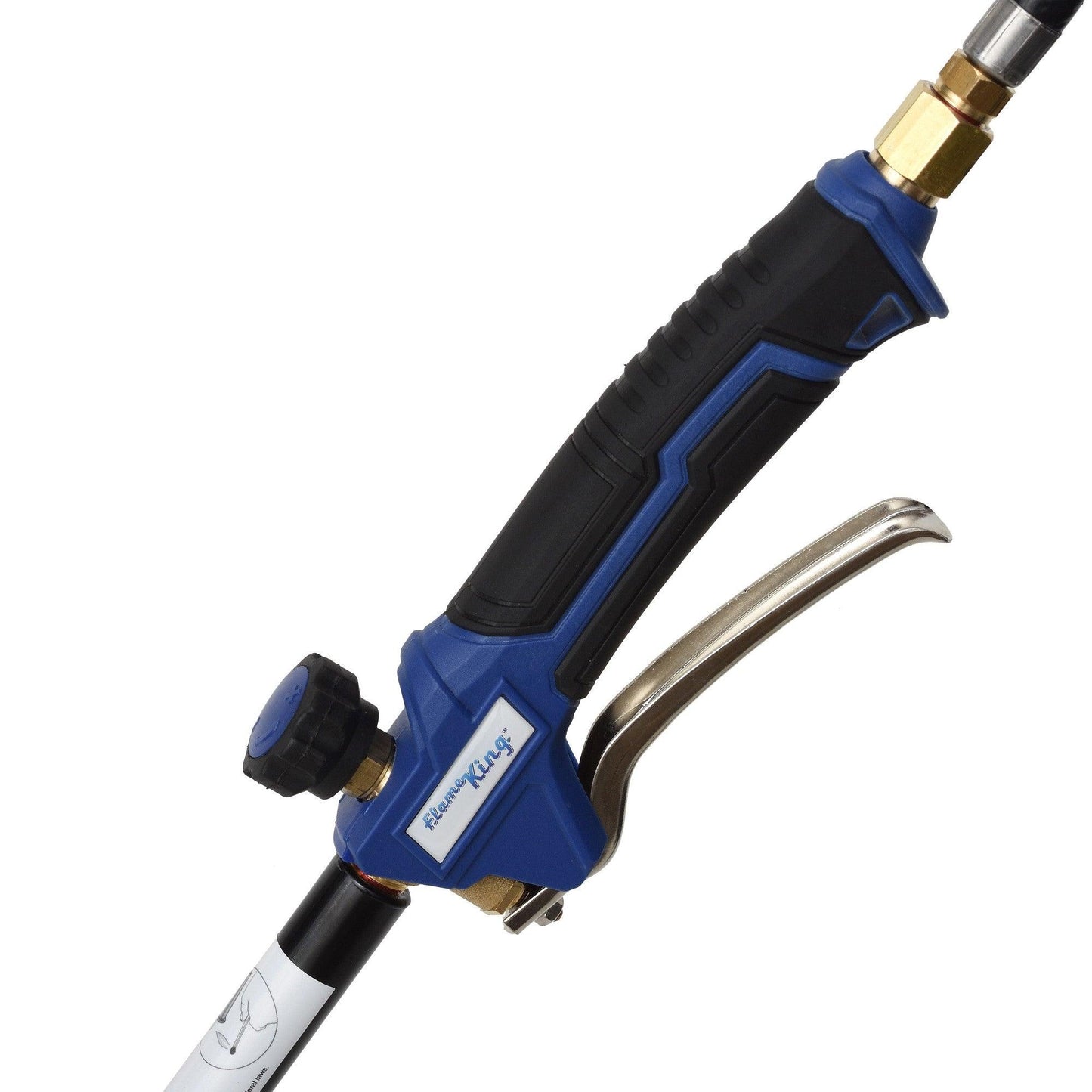 Flame King Heavy Duty 100,000 BTU Propane Torch Weed Burner - Angler's Pro Tackle & Outdoors