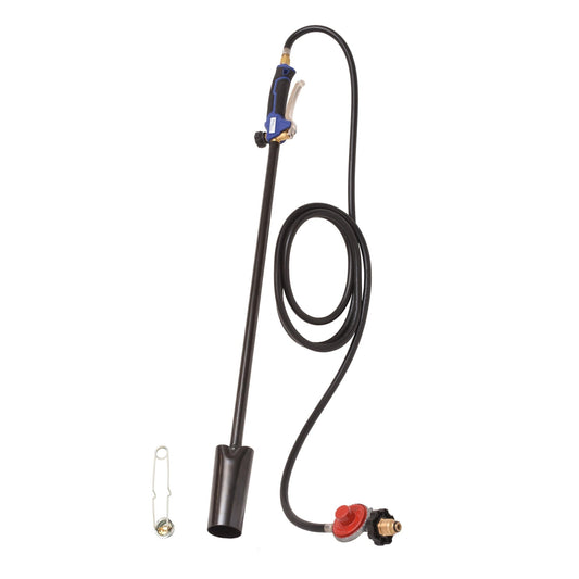 Flame King Heavy Duty 100,000 BTU Propane Torch Weed Burner - Angler's Pro Tackle & Outdoors