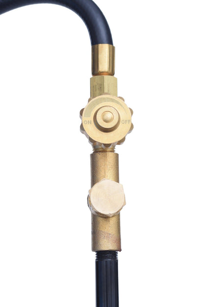 Flame King Heavy Duty Propane Torch Weed Burner 500,000 BTU with Push Button Piezo Ignitor - Angler's Pro Tackle & Outdoors