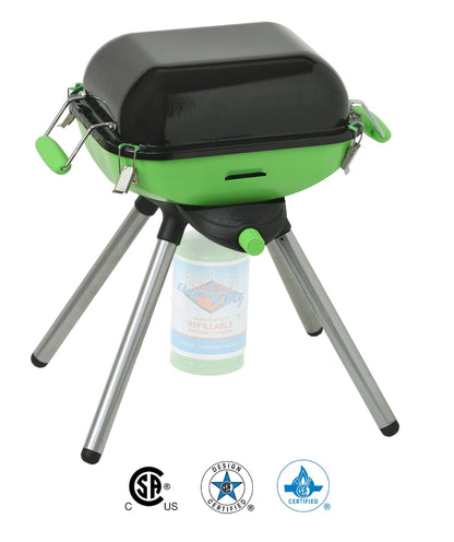 Flame King Multi - Function Portable BBQ Grill Camp Stove Camping - Angler's Pro Tackle & Outdoors
