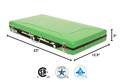 Flame King Portable 3 Burner Grill Propane Gas Camping Stove Toast Tray - Angler's Pro Tackle & Outdoors