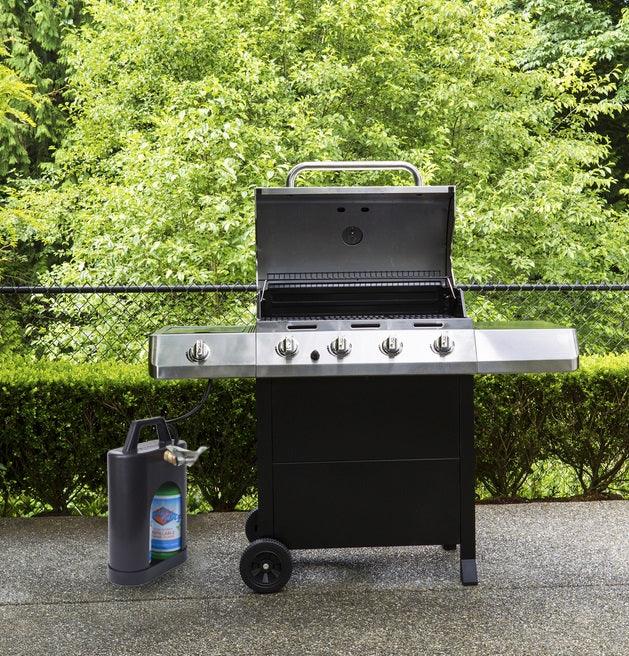 Flame King ProBoost Dual 1LB Propane Tank Carrier - Angler's Pro Tackle & Outdoors