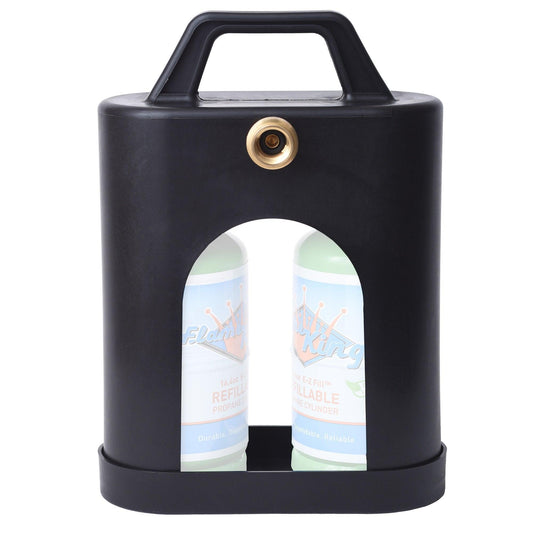 Flame King ProBoost Dual 1LB Propane Tank Carrier - Angler's Pro Tackle & Outdoors