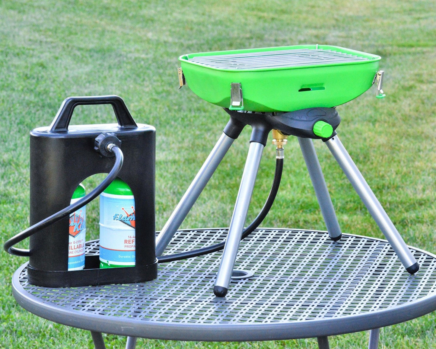 Flame King ProBoost Dual 1LB Propane Tank Carrier - Angler's Pro Tackle & Outdoors