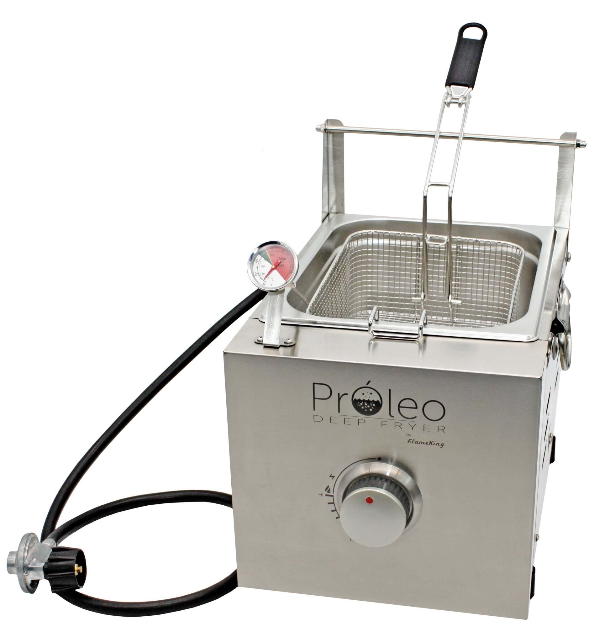 Flame King Proleo Portable Propane Deep Fryer - Angler's Pro Tackle & Outdoors