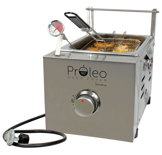 Flame King Proleo Portable Propane Deep Fryer - Angler's Pro Tackle & Outdoors