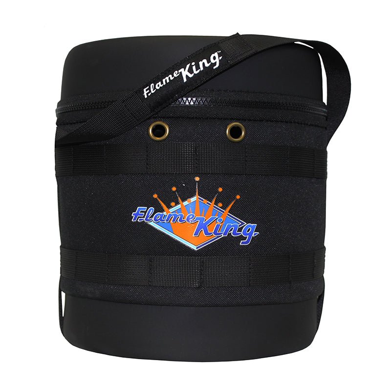 Flame King Propane Gas Hauler for 3lb Propane Tank Insulated Protective Carry Case - Angler's Pro Tackle & Outdoors