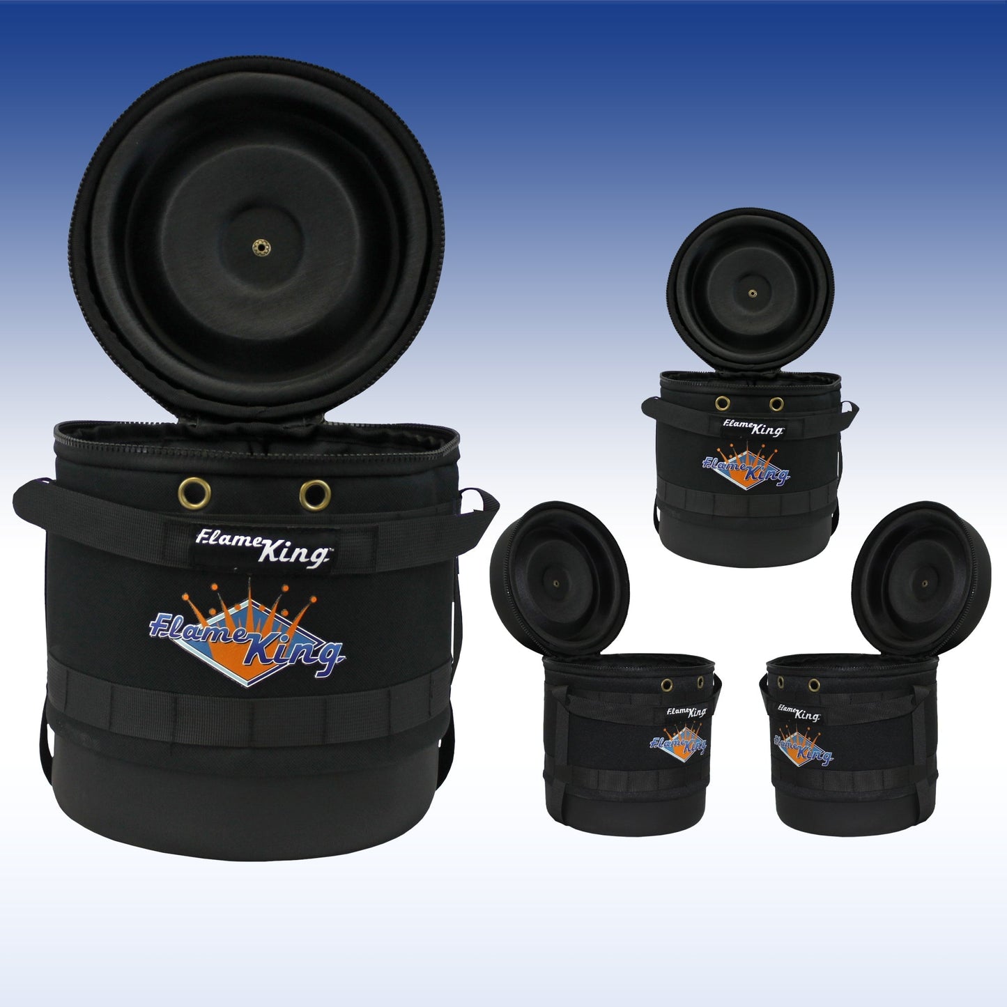 Flame King Propane Gas Hauler for 3lb Propane Tank Insulated Protective Carry Case - Angler's Pro Tackle & Outdoors