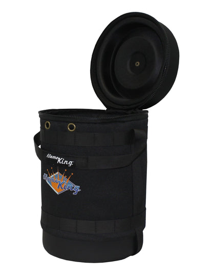 Flame King Propane Gas Hauler for 5lb Propane Tank Insulated Protective Carry Case - Angler's Pro Tackle & Outdoors