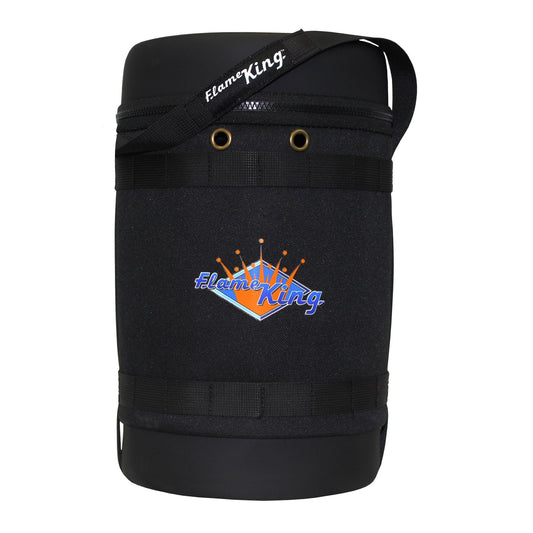Flame King Propane Gas Hauler for 5lb Propane Tank Insulated Protective Carry Case - Angler's Pro Tackle & Outdoors