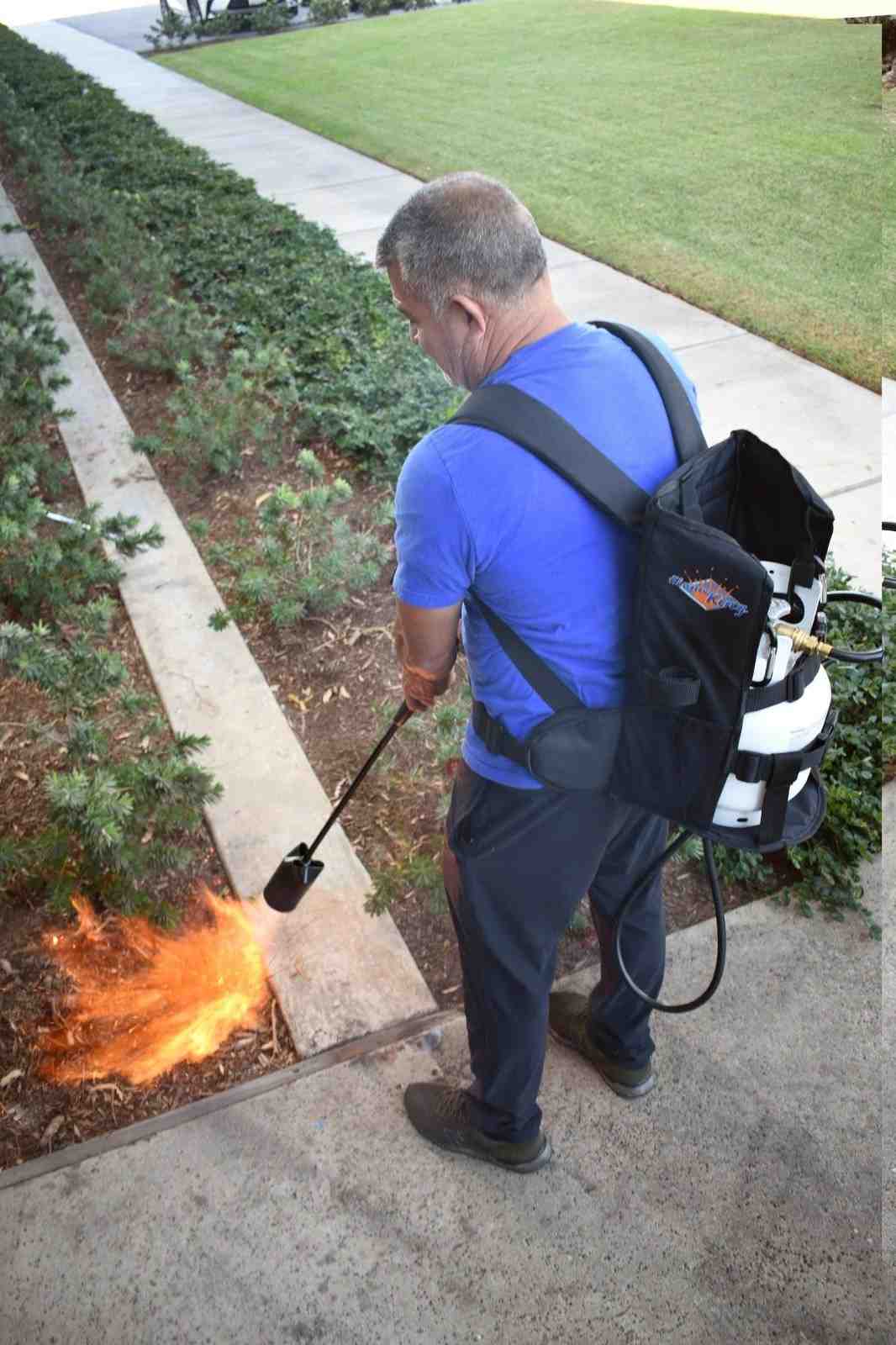 Flame King Propane Tank Backpack Carrier for 5lb or 10lb Cylinder For Weed Burner Torch - Angler's Pro Tackle & Outdoors