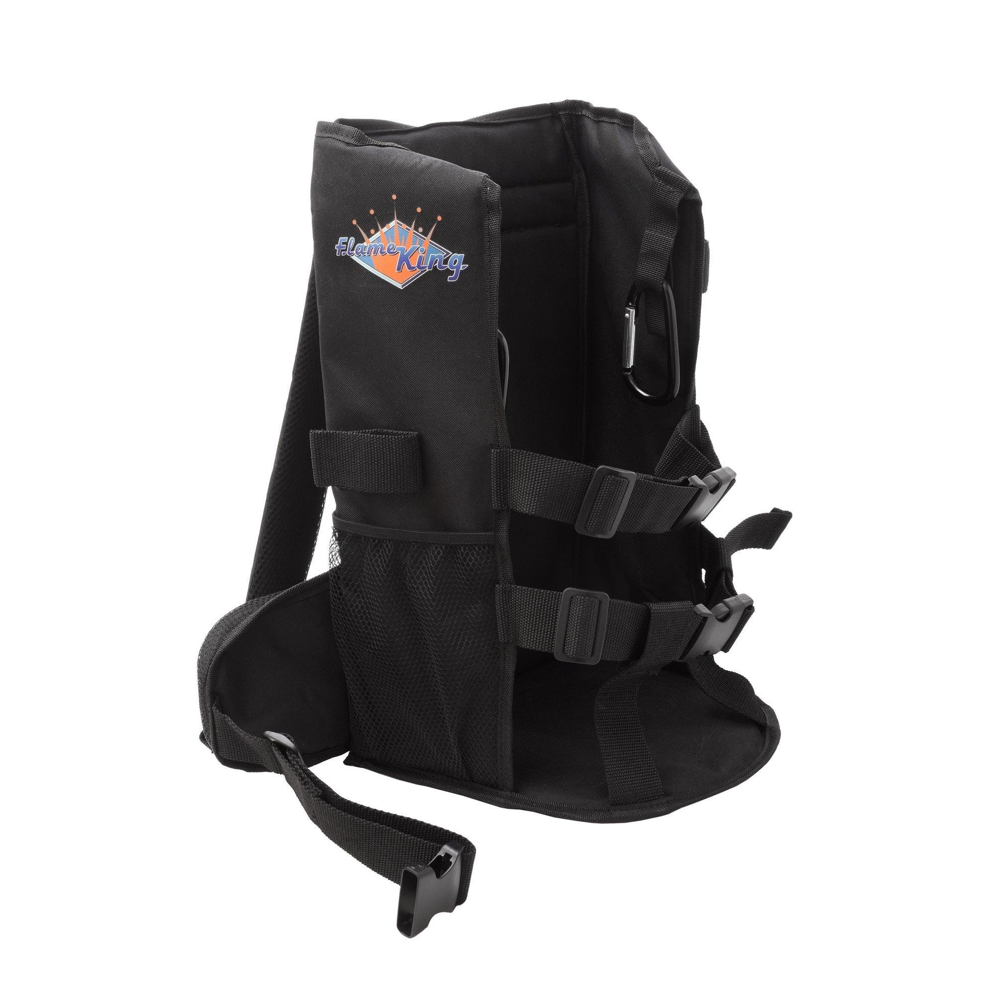 Flame King Propane Tank Backpack Carrier for 5lb or 10lb Cylinder For Weed Burner Torch - Angler's Pro Tackle & Outdoors