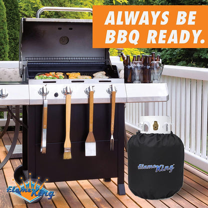 Flame King Propane Tank Cover for 20 lb Cylinder - Angler's Pro Tackle & Outdoors