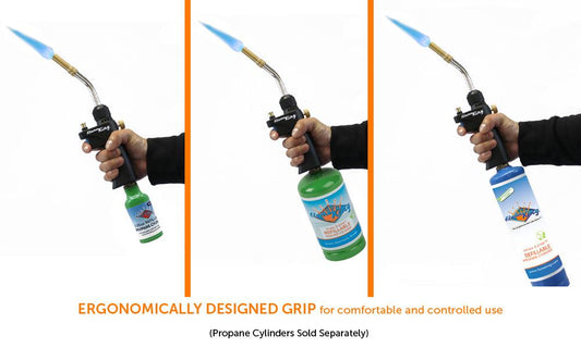 Flame King Propane Torch Webbed Flame Soldering - Angler's Pro Tackle & Outdoors