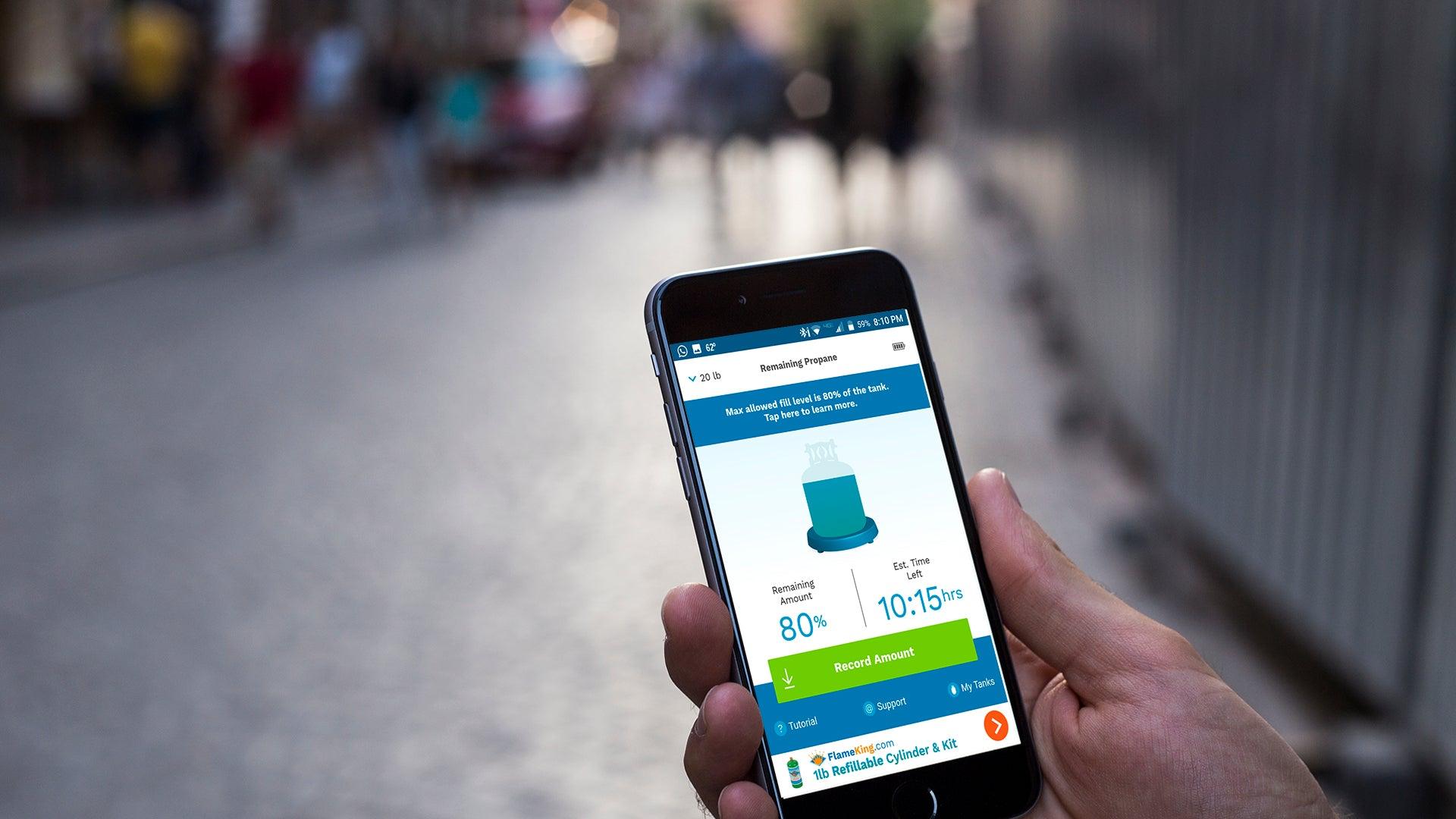 Flame King Smart Wireless Gauge Propane Tank Scale - Angler's Pro Tackle & Outdoors