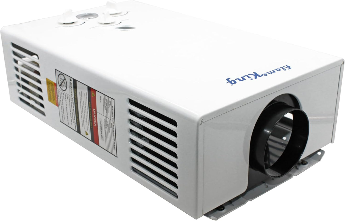 Flame King Tankless Outdoor Portable Camping Hot Shower Propane Gas 10L 2.64GPM Water Heater 68,000 BTU - Angler's Pro Tackle & Outdoors