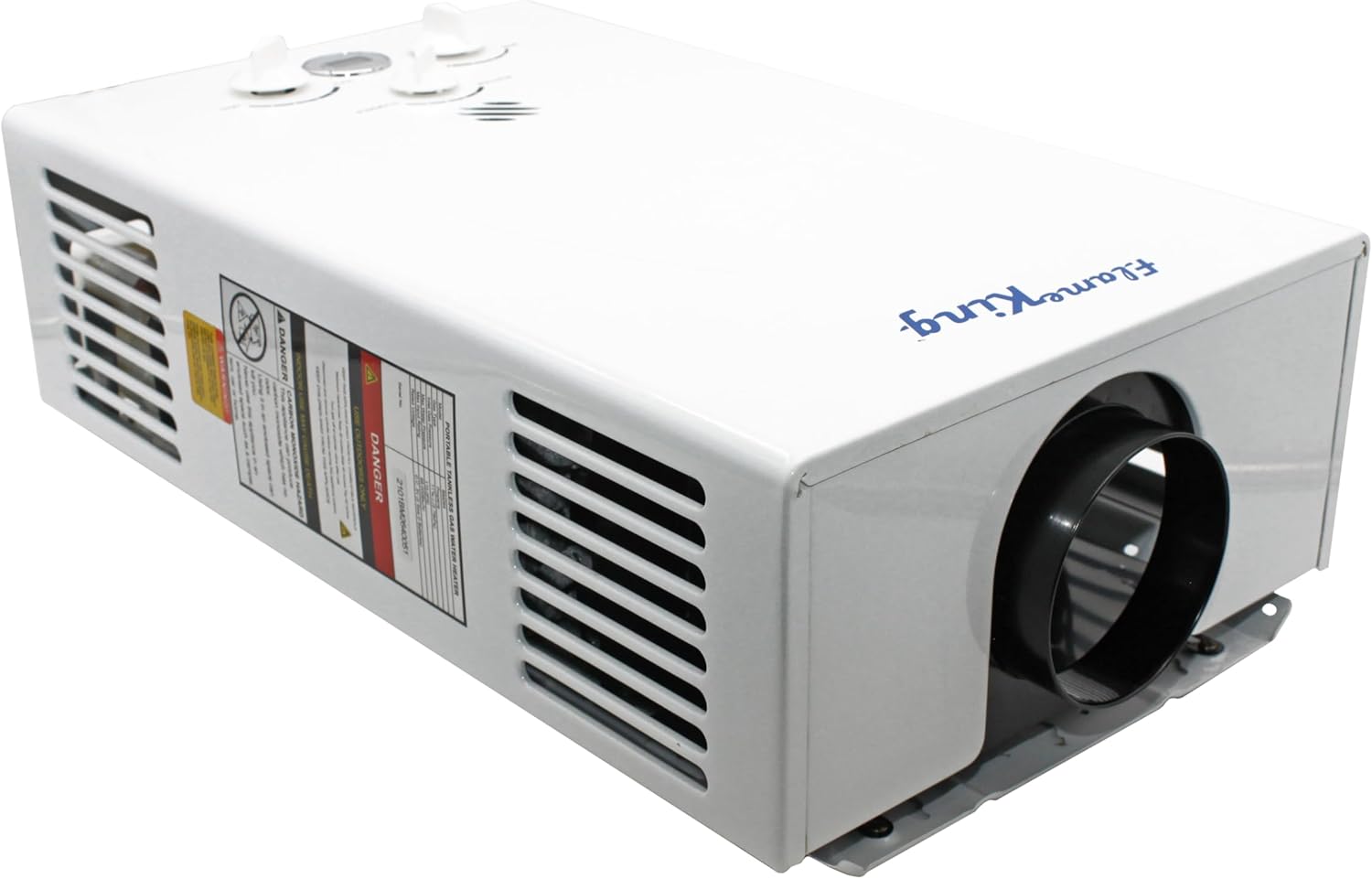 Flame King Tankless Outdoor Portable Camping Hot Shower Propane Gas 10L 2.64GPM Water Heater 68,000 BTU - Angler's Pro Tackle & Outdoors