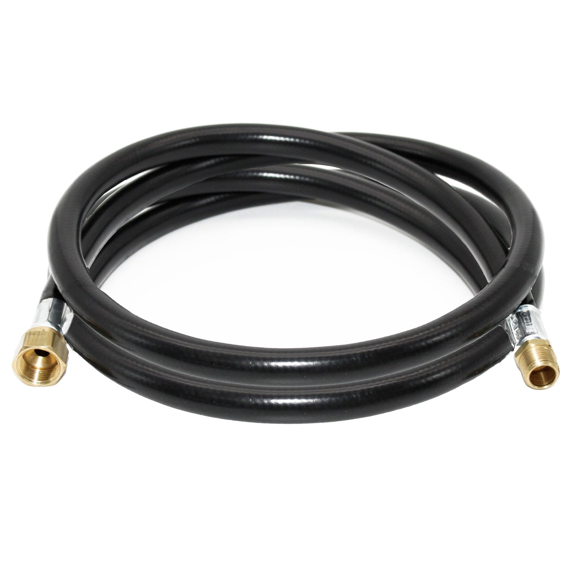 Flame King Thermo Plastic Hose Assembly for LP and Natural Gas, 60 Inch, 3/8 Inch - Angler's Pro Tackle & Outdoors