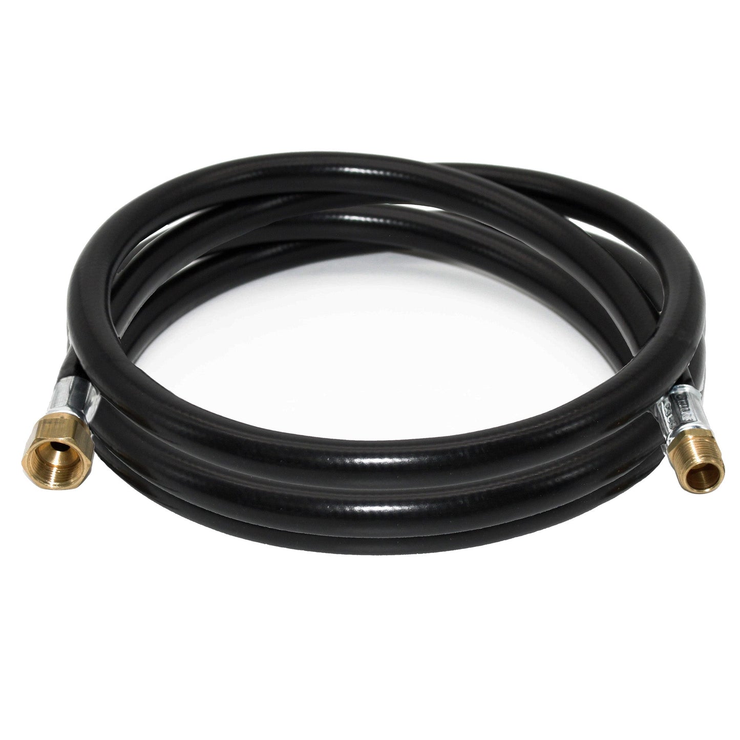 Flame King Thermo Plastic Hose Assembly for LP and Natural Gas, 96 Inch, 3/8 Inch - Angler's Pro Tackle & Outdoors