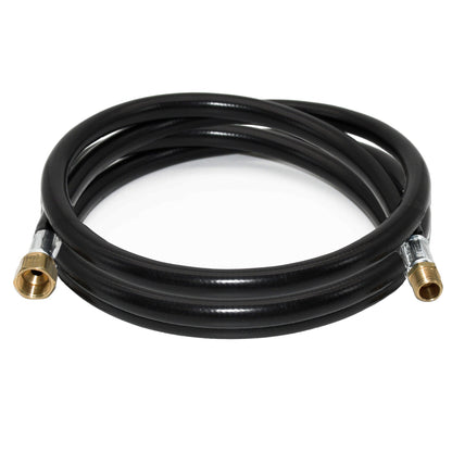 Flame King Thermo Plastic Hose Assembly for LP and Natural Gas, 96 Inch, 3/8 Inch - Angler's Pro Tackle & Outdoors