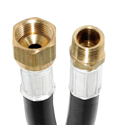 Flame King Thermo Plastic Hose Assembly for LP and Natural Gas, 96 Inch, 3/8 Inch - Angler's Pro Tackle & Outdoors