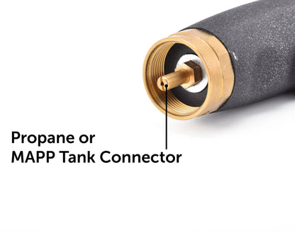 Flame King Welding Professional Auto - Ignition Max Heat Propane Torch Head - Angler's Pro Tackle & Outdoors