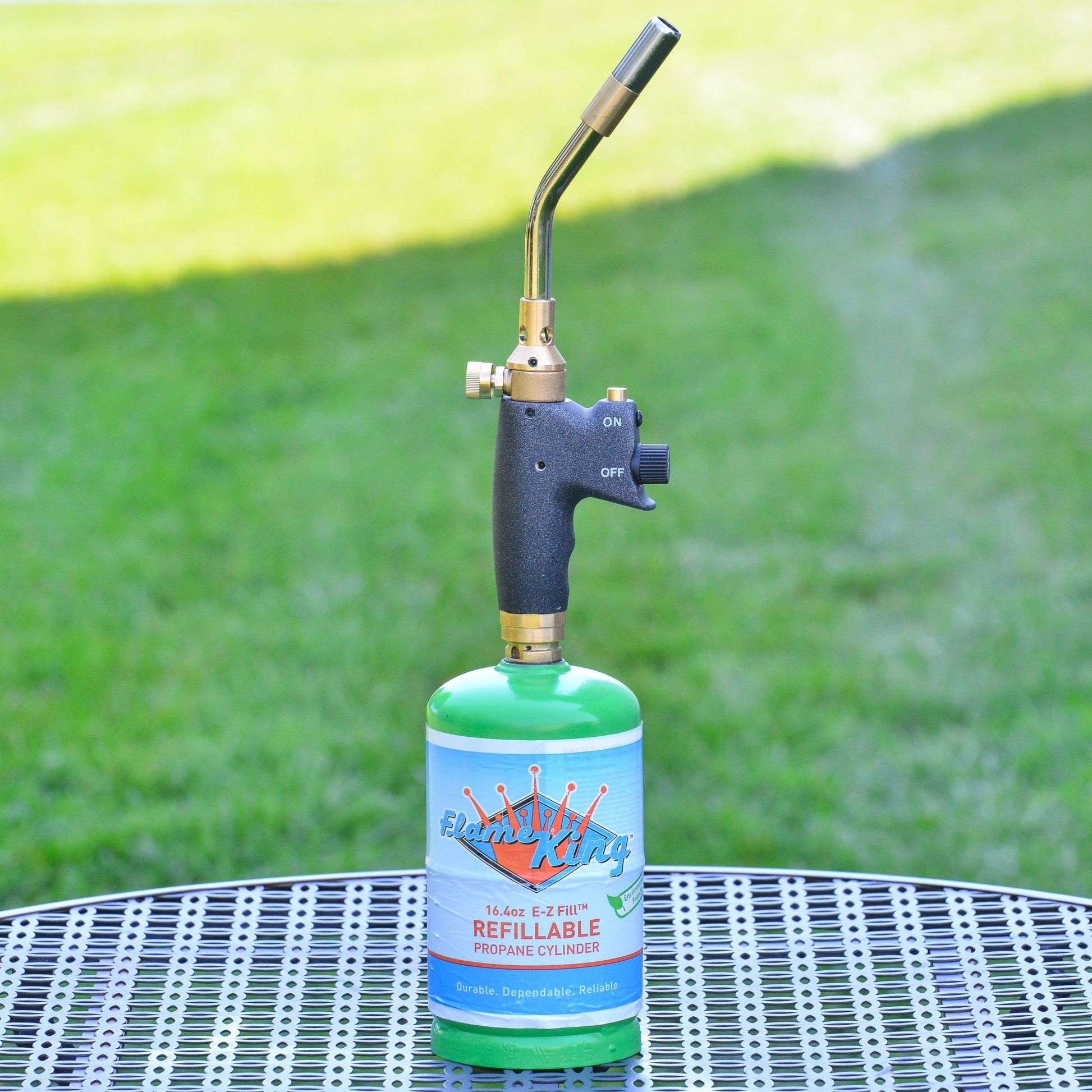 Flame King Welding Professional Auto - Ignition Max Heat Propane Torch Head - Angler's Pro Tackle & Outdoors