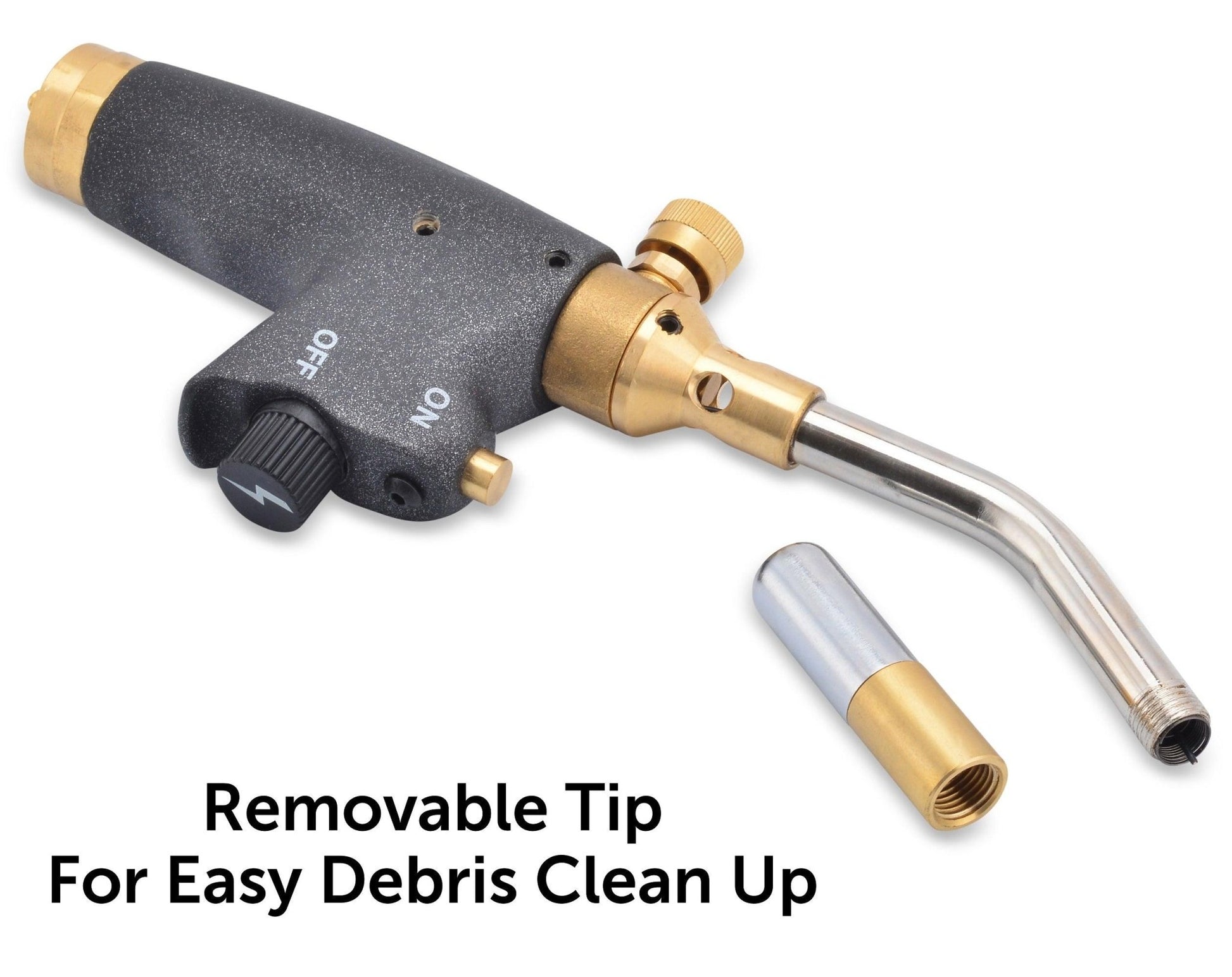 Flame King Welding Professional Auto - Ignition Max Heat Propane Torch Head - Angler's Pro Tackle & Outdoors