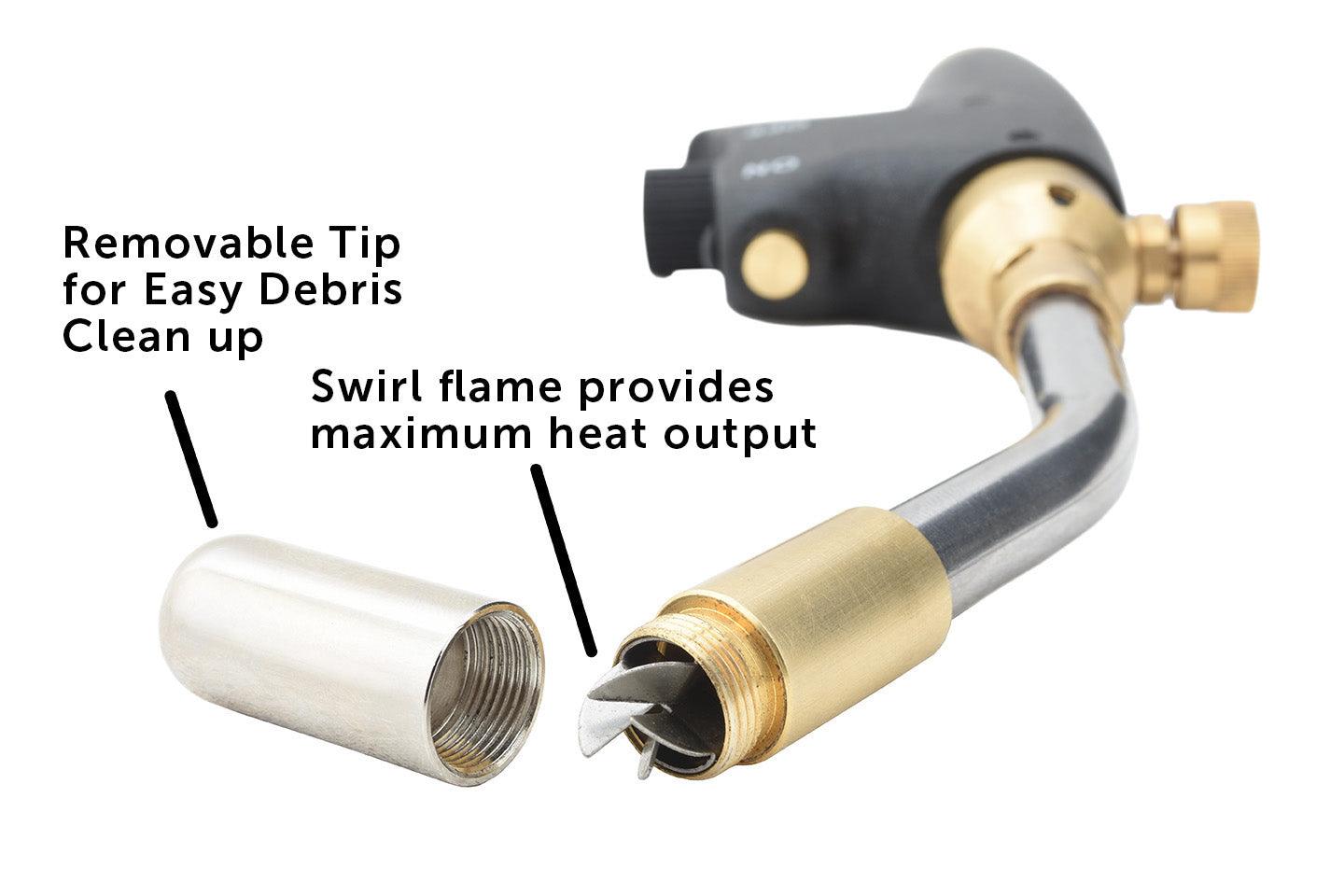 Flame King Welding Professional Auto - Ignition Max Heat Propane Torch Head - Angler's Pro Tackle & Outdoors