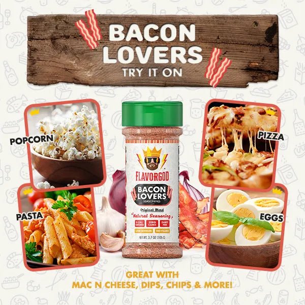 Flavor God Bacon Lovers Seasoning - Angler's Pro Tackle & Outdoors