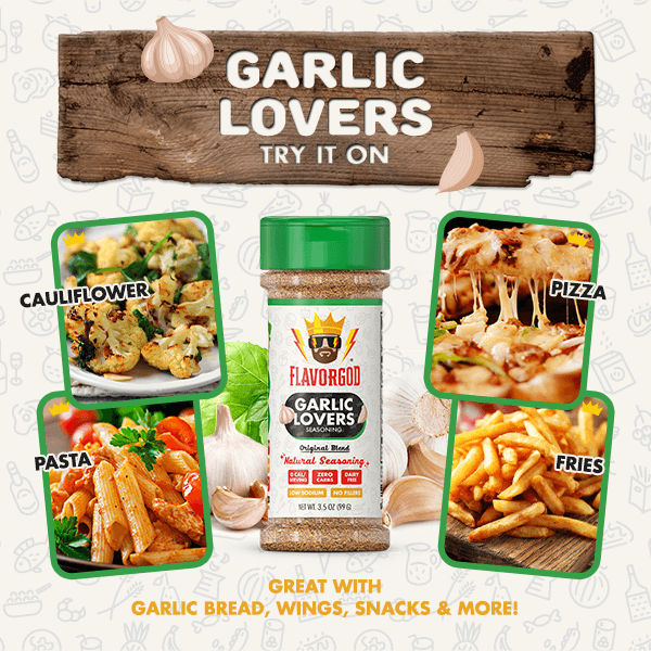 Flavor God Garlic Lover's Seasoning - Angler's Pro Tackle & Outdoors