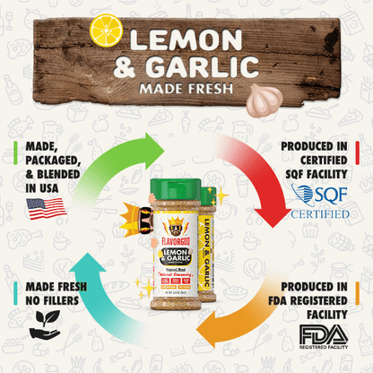 Flavor God Lemon & Garlic Seasoning - Angler's Pro Tackle & Outdoors