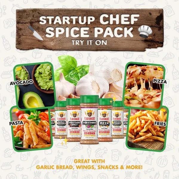 Flavor God Startup Chef Spice Pack - Angler's Pro Tackle & Outdoors