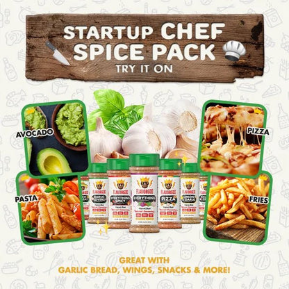 Flavor God Startup Chef Spice Pack - Angler's Pro Tackle & Outdoors