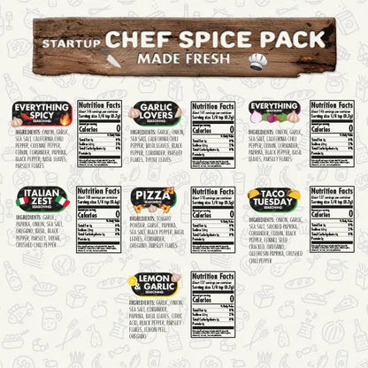 Flavor God Startup Chef Spice Pack - Angler's Pro Tackle & Outdoors