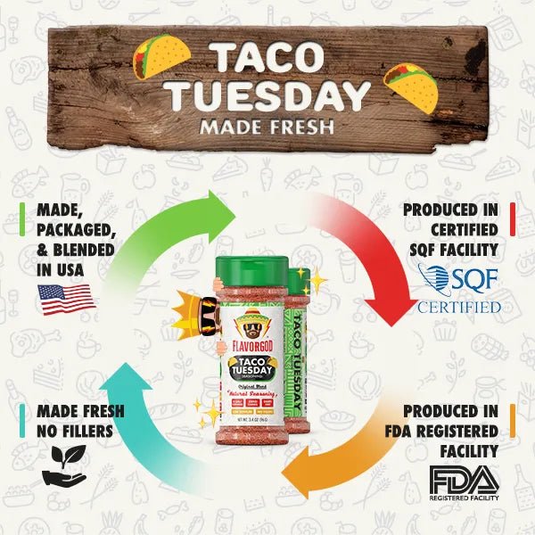 Flavor God Taco Tuesday Seasoning - Angler's Pro Tackle & Outdoors