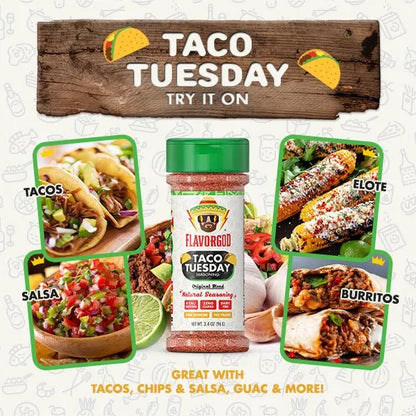 Flavor God Taco Tuesday Seasoning - Angler's Pro Tackle & Outdoors