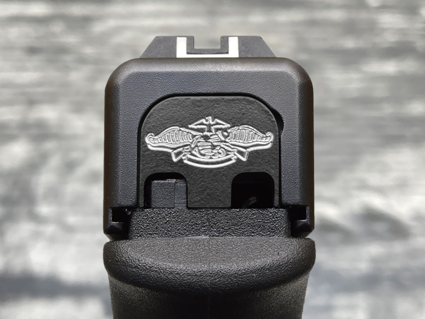 Milspin USMC Glock Slide Back Plates (Most Popular)