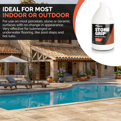 SlipDoctors Stone Grip - Non-Slip Tile Treatment