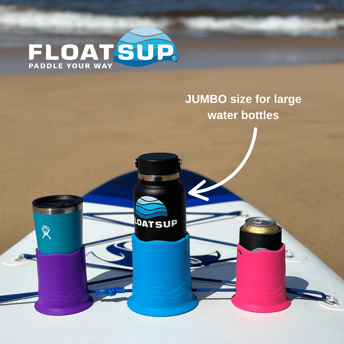Floatsup® JUMBO Water Bottle Holder - Angler's Pro Tackle & Outdoors
